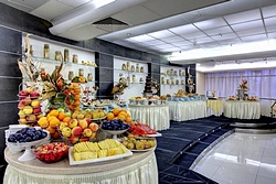 Breakfast Buffet at Izmailovo Alfa Hotel in Moscow, Russia