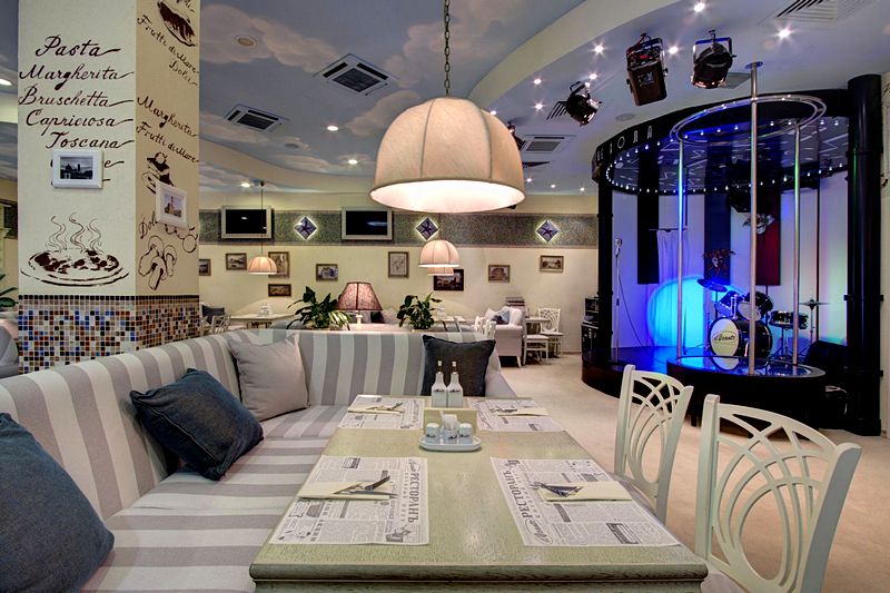 Il Canto Restaurant at Izmailovo Alfa Hotel in Moscow, Russia