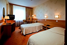 Standard Twin Room at Izmailovo Beta Hotel in Moscow, Russia