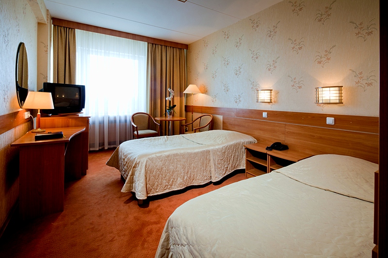 Standard Twin Room at Izmailovo Beta Hotel in Moscow, Russia