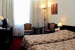 Standard Plus Twin Room at Izmailovo Gamma Hotel in Moscow, Russia