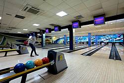 Bowling at Izmailovo Gamma Hotel in Moscow, Russia