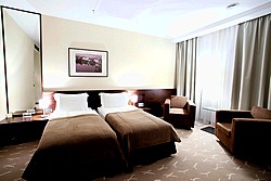 Business Twin Room at Kadashevskaya Hotel in Moscow, Russia