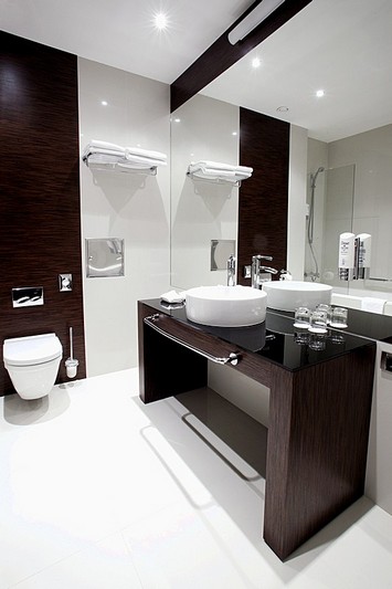 Bathroom at Suite at Kadashevskaya Hotel in Moscow, Russia