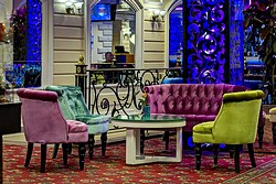Promenade Bar at Korston Hotel in Moscow, Russia