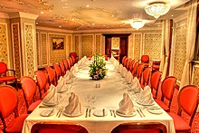 Elysees I & II Meeting Rooms at Korston Hotel in Moscow, Russia