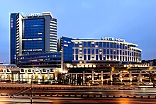 Lotte Hotel in Moscow, Russia