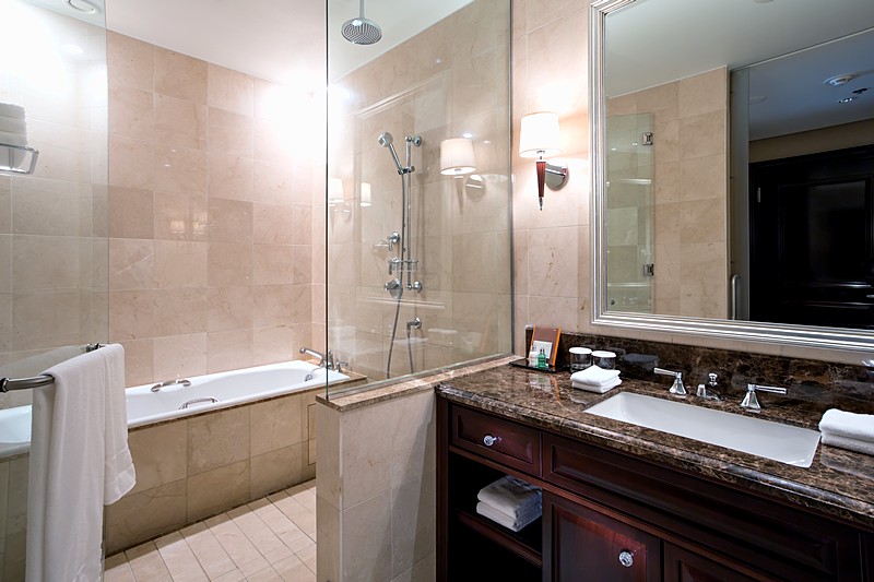 Superior Room Bath at Lotte Hotel in Moscow, Russia