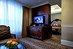 Executive Suite Living Room at Lotte Hotel in Moscow, Russia