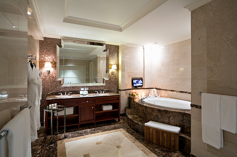 Charlotte Suite Bathroom at Lotte Hotel in Moscow, Russia
