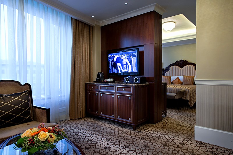 Executive Suite Living Room at Lotte Hotel in Moscow, Russia