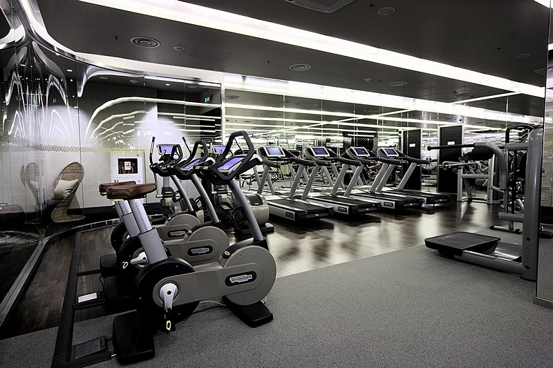 Fitness Club at Lotte Hotel in Moscow, Russia