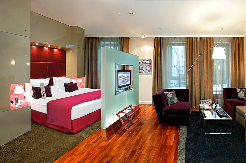 Junior Suite Deluxe at the Mamaison Pokrovka All-Suites Hotel in Moscow
