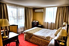 Superior Room at Mandarin Hotel in Moscow, Russia