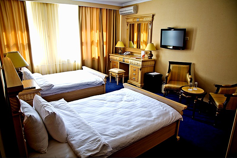 Deluxe Rooms at Mandarin Hotel in Moscow, Russia