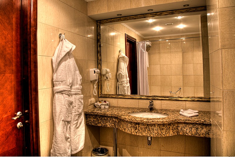 Bath Room in Studio Room at Mandarin Hotel in Moscow, Russia