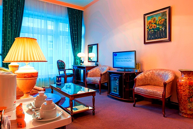 Jane Suite at Marco Polo Presnja Hotel in Moscow, Russia