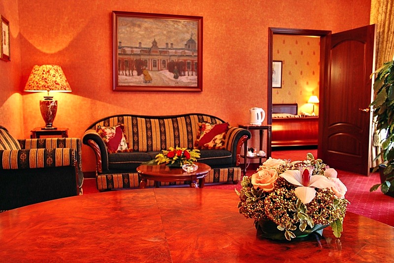 Mayor Suite at Marco Polo Presnja Hotel in Moscow, Russia