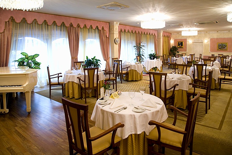 Marco Polo Restaurant at Marco Polo Presnja Hotel in Moscow, Russia
