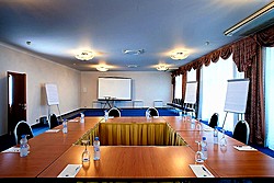 Conference Hall at Marco Polo Presnja Hotel in Moscow, Russia