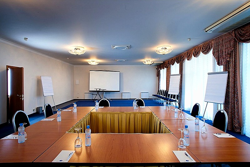 Conference Hall at Marco Polo Presnja Hotel in Moscow, Russia
