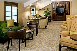 Executive Lounge at Marriott Royal Aurora Hotel in Moscow, Russia