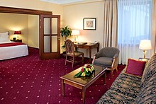 Junior Suite at Marriott Royal Aurora Hotel in Moscow, Russia