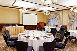 Stoleshniki Hall at Marriott Royal Aurora Hotel in Moscow, Russia