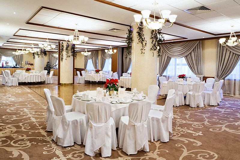 Petrovsky Ballroom at Marriott Royal Aurora Hotel in Moscow, Russia