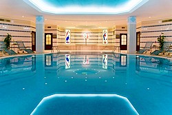 Pool at Marriott Royal Aurora Hotel in Moscow, Russia