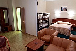 Family Rooms at Maxima Zarya Hotel in Moscow, Russia