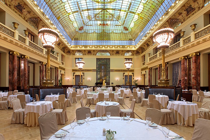 Savva Restaurant at Metropol Hotel in Moscow, Russia