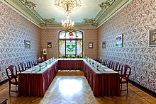 Tolstoy Hall at Metropol Hotel in Moscow, Russia