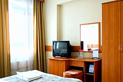 Single Block Room at Molodyozhny Hotel in Moscow