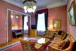 Junior Suite at National Hotel in Moscow, Russia