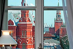 Studio Room with Kremlin View at National Hotel in Moscow, Russia