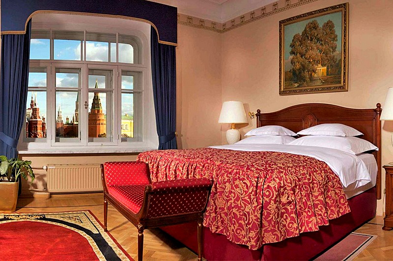 Kremlin Suite at National Hotel in Moscow, Russia