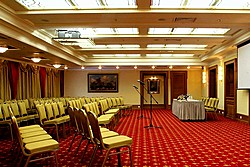 Petrovsky Conference Hall at National Hotel in Moscow, Russia
