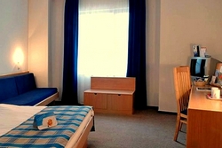 Superior Room with 2 Single Beds and Sofa at Novotel Moscow Centre Hotel in Moscow, Russia