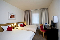 Superior Twin Room at Novotel Moscow Sheremetyevo Airport Hotel in Moscow, Russia
