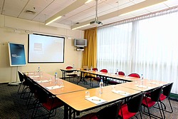 Aeroflot Meeting Room at Novotel Moscow Sheremetyevo Airport Hotel in Moscow, Russia