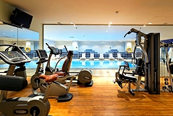 Gym at Novotel Moscow Sheremetyevo Airport Hotel in Moscow, Russia