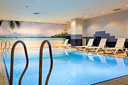 Swimming Pool at Novotel Moscow Sheremetyevo Airport Hotel in Moscow, Russia
