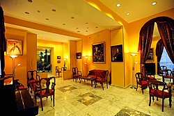 Lobby at Oksana Hotel in Moscow