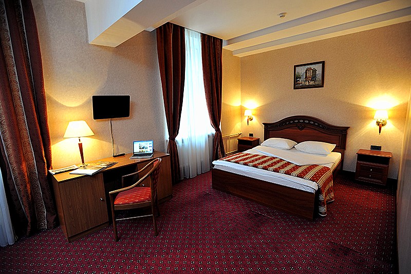 Standard Double Room at the Oksana Hotel in Moscow