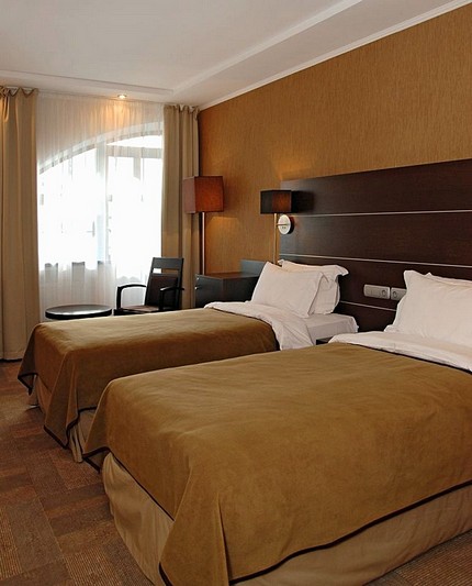 Standard Twin Room at Park Inn Sadu Hotel in Moscow, Russia
