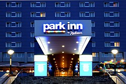 Entrance at Park Inn Sheremetyevo Airport Hotel  in Moscow, Russia