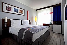 Standard Double Room at Park Inn Sheremetyevo Airport Hotel in Moscow, Russia