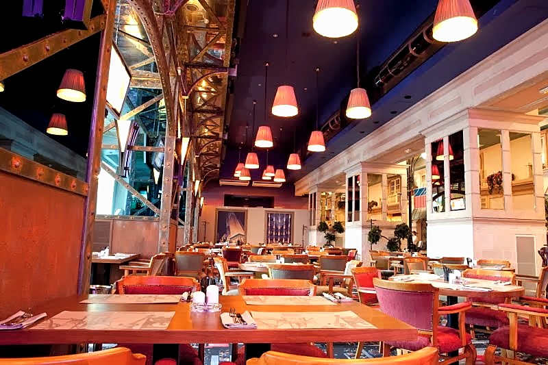 Radio City Restaurant at Peking Hotel in Moscow, Russia