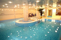 Pool at Peter I Hotel in Moscow, Russia